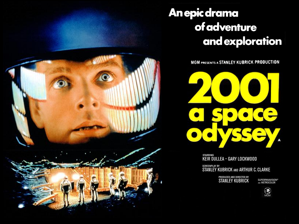 "2001 A Space Odyssée" Stanley Kubricks classique Affiche De Film 2 